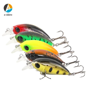 AI-SHOUYU 1c 40mm 5g Crank Wobbler Floating 0-0.5 Dive Hard Bait with 2 Fishing Hook isca Artificial Super Camion High Quality 
AI-SHOUYU 1c 40mm 5g Crank Wobbler Floating 0-0.5 Dive Hard Bait with 2 Fishing Hook isca Artificial Super Camion High Quality