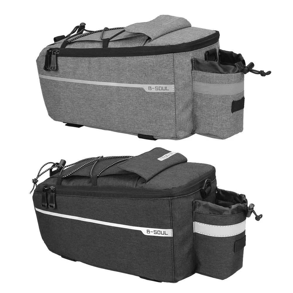 B-SOUL Bicycle MTB Bike Rear Seat Rack Storage Trunk Bag Cycling Pouch Pannier Cycling Rear Seat Tail Storage Bag
B-SOUL Bicycle MTB Bike Rear Seat Rack Storage Trunk Bag Cycling Pouch Pannier Cycling Rear Seat Tail Storage Bag