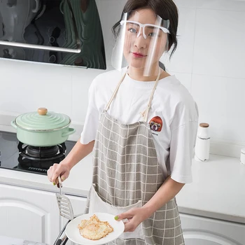 

Kitchen Oil-Splash Proof Mask Onion Goggles Dust-Proof Face Protective Mask Kitchen Cooking Work Safety Home Clean Mask Dropship