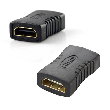 HDMI Extender Female To Female Connector 24K Gold HDMI 2.0 Extension Converter Adapter Coupler For PS4 HDTV Computer HDMI Cable
HDMI Extender Female To Female Connector 24K Gold HDMI 2.0 Extension Converter Adapter Coupler For PS4 HDTV Computer HDMI Cable