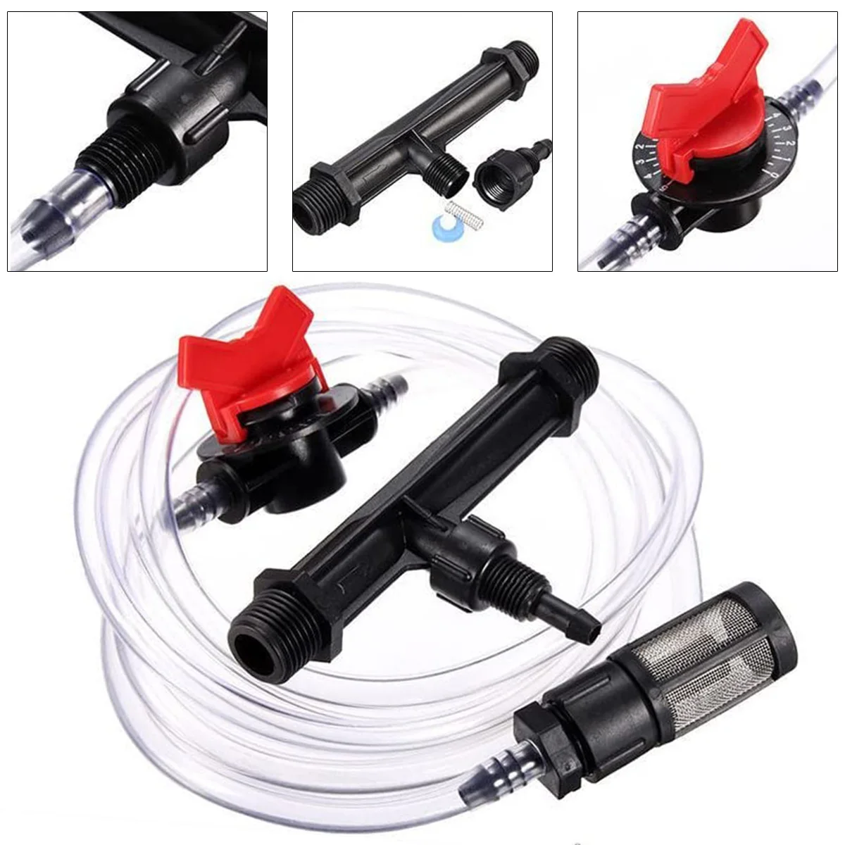 Fertilizer Injector Garden Irrigation Device Set 3/4inch Fertilizer Injector Water Tube With Flow Controller Filter Dropshipping
Fertilizer Injector Garden Irrigation Device Set 3/4inch Fertilizer Injector Water Tube With Flow Controller Filter Dropshipping