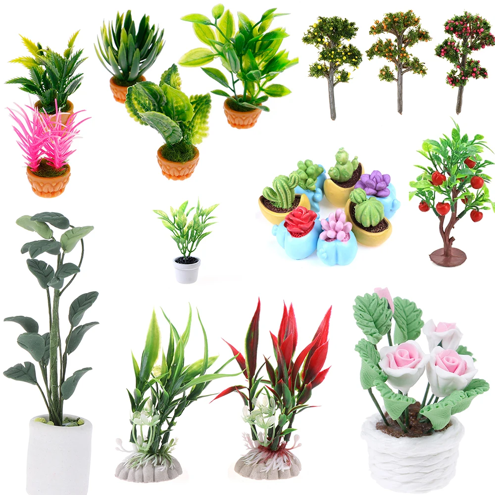 1:12 Dollhouse Miniature Mini Tree Potted For Green Plant In Pot Doll House Furniture Home Decor Simulation Potted Plants
1:12 Dollhouse Miniature Mini Tree Potted For Green Plant In Pot Doll House Furniture Home Decor Simulation Potted Plants