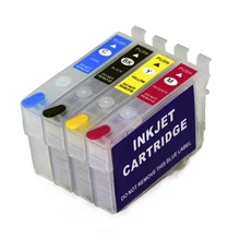 

Empty Refill Ink Cartridge No Chip For Epson WorkForce WF-2861 WF-2810 WF-2830 WF-2835 WF-2860 WF-2850 WF-2865 Printer