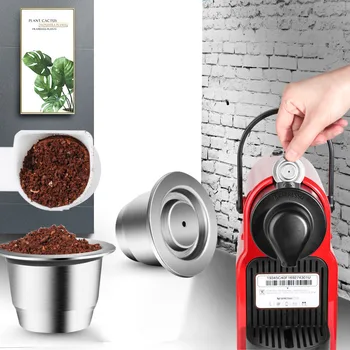 ICafilasSVIP Link Capsule For Nespresso Reutilisable Inox Refillable Capsule Crema Espress Reusable Refillable For Nespresso
ICafilasSVIP Link Capsule For Nespresso Reutilisable Inox Refillable Capsule Crema Espress Reusable Refillable For Nespresso