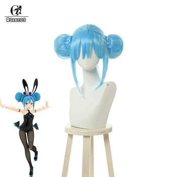 ROLECOS Game Vocaloid Miku Cosplay Wig Miku Bunny Girl Cosplay Synthetic Hair V Hatsune Miku Wig Women Cosplay Blue Headwear
ROLECOS Game Vocaloid Miku Cosplay Wig Miku Bunny Girl Cosplay Synthetic Hair V Hatsune Miku Wig Women Cosplay Blue Headwear