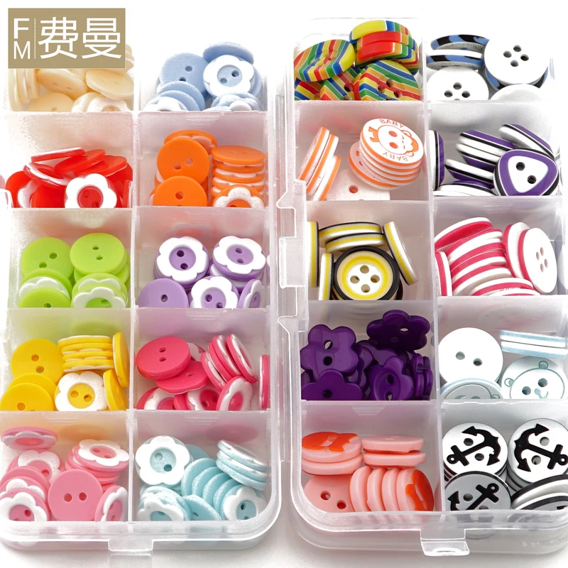 Children buttons colorful baby button sweater knitted clothes button circular versatile kindergarten baby handmade cute buttons
Children buttons colorful baby button sweater knitted clothes button circular versatile kindergarten baby handmade cute buttons