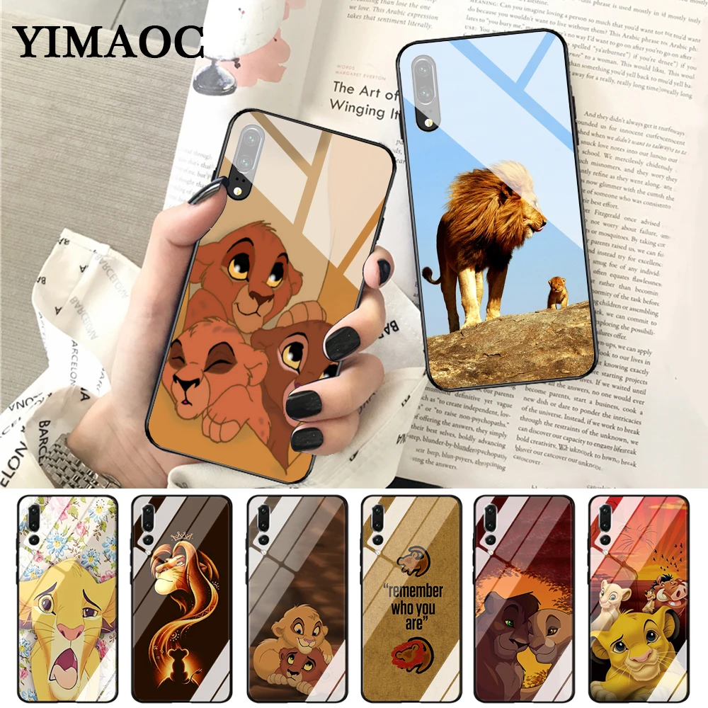 YIMAOC Lion King Hakuna Matata Glass Case for Huawei P10 lite P20 Pro P30 P Smart honor 7A 8X 9 10 Y6 Mate 20
YIMAOC Lion King Hakuna Matata Glass Case for Huawei P10 lite P20 Pro P30 P Smart honor 7A 8X 9 10 Y6 Mate 20