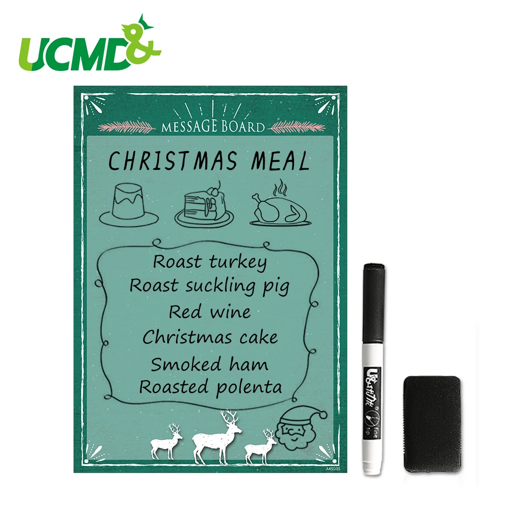 A4 Magnetic Daily Schedule Fridge Magnets Christmas Sticker Whiteboard Sheet Erasable Drawing Writing Remind Memo Message Board
A4 Magnetic Daily Schedule Fridge Magnets Christmas Sticker Whiteboard Sheet Erasable Drawing Writing Remind Memo Message Board