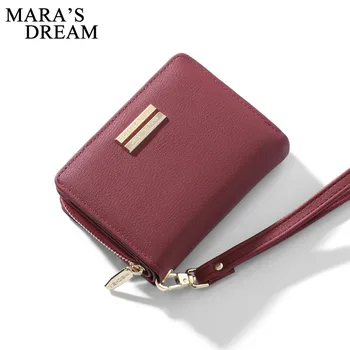 Mara's Dream 2019 Ladies Solid Color New Wallet Short Zipper Wallet Purse Multifunction Purse Card Package Multi-Fold Student
Mara's Dream 2019 Ladies Solid Color New Wallet Short Zipper Wallet Purse Multifunction Purse Card Package Multi-Fold Student