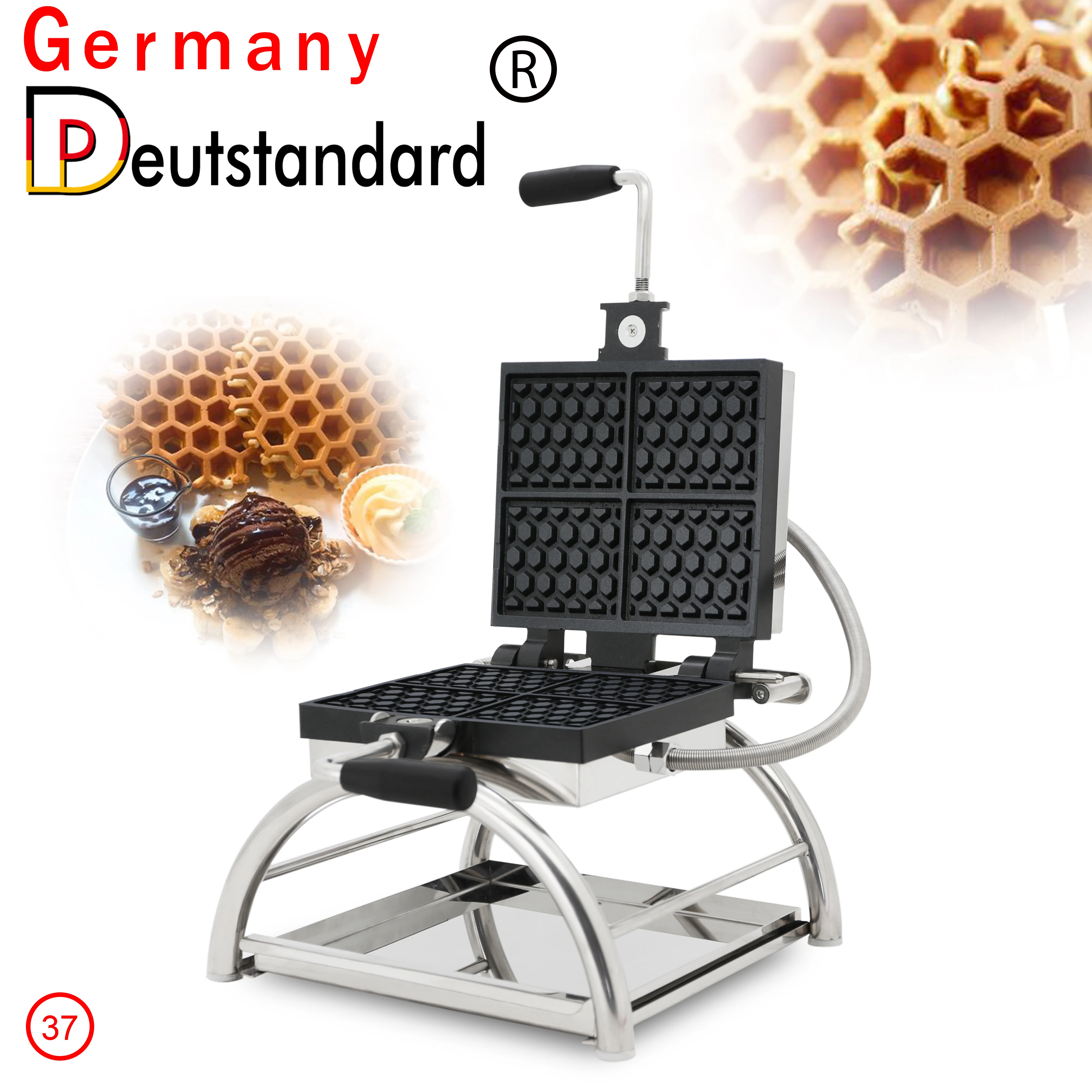 New Types Non Stick Honeycomb Shape Waffle Making Machine Excellent Waffle Bread Machines Vending Bike Egg Bubble Waffle Maker
New Types Non Stick Honeycomb Shape Waffle Making Machine Excellent Waffle Bread Machines Vending Bike Egg Bubble Waffle Maker