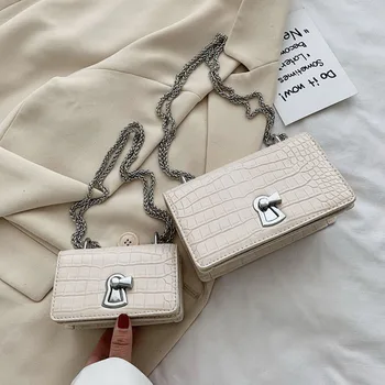 Crocodile Pattern PU Leather Crossbody Bag For Women 2020 Summer New Fashion Chain Luxury Mini Shoulder Handbags Lady Flap Bags
Crocodile Pattern PU Leather Crossbody Bag For Women 2020 Summer New Fashion Chain Luxury Mini Shoulder Handbags Lady Flap Bags