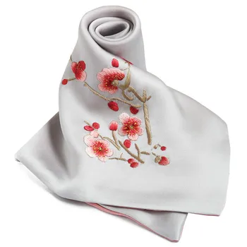 Chinese Hand Embroidery Silk Handkerchief Embroidery Women's Silk Small Square Scarf Ethnic Style Handkerchief Gift Artwork
Chinese Hand Embroidery Silk Handkerchief Embroidery Women's Silk Small Square Scarf Ethnic Style Handkerchief Gift Artwork