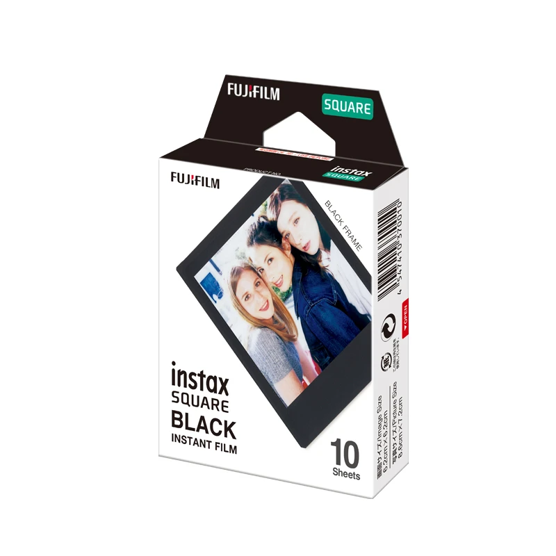 Оригинальная пленка Fujifilm Instax Square Instant white edge от 10 до 100 листов для камер гибридного