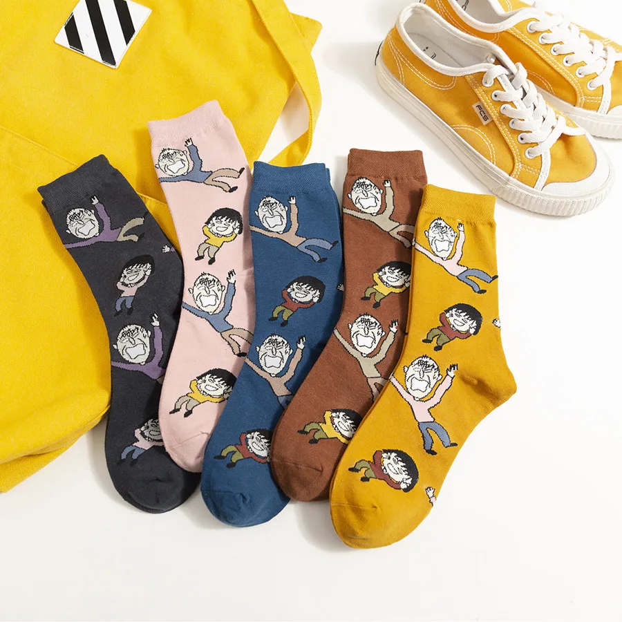 Autumn and Winter Socks, New Cartoon Socks, Cherry Balls, Women's Socks, Original Fashion Socks, Embroidered Cotton Socks
Autumn and Winter Socks, New Cartoon Socks, Cherry Balls, Women's Socks, Original Fashion Socks, Embroidered Cotton Socks