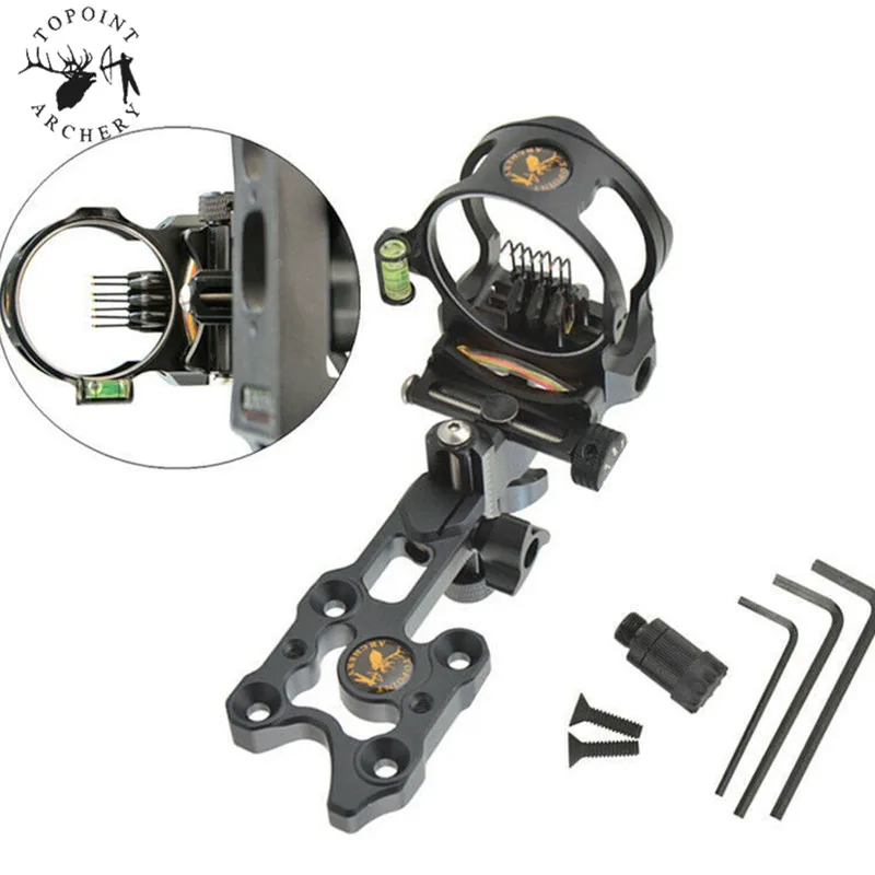 Compound Bow Sight Micro Adjustable Micro Optical Fiber 7 Pin .019'' Sight For Outdoor Shooting Training Archery Accessories
Compound Bow Sight Micro Adjustable Micro Optical Fiber 7 Pin .019'' Sight For Outdoor Shooting Training Archery Accessories