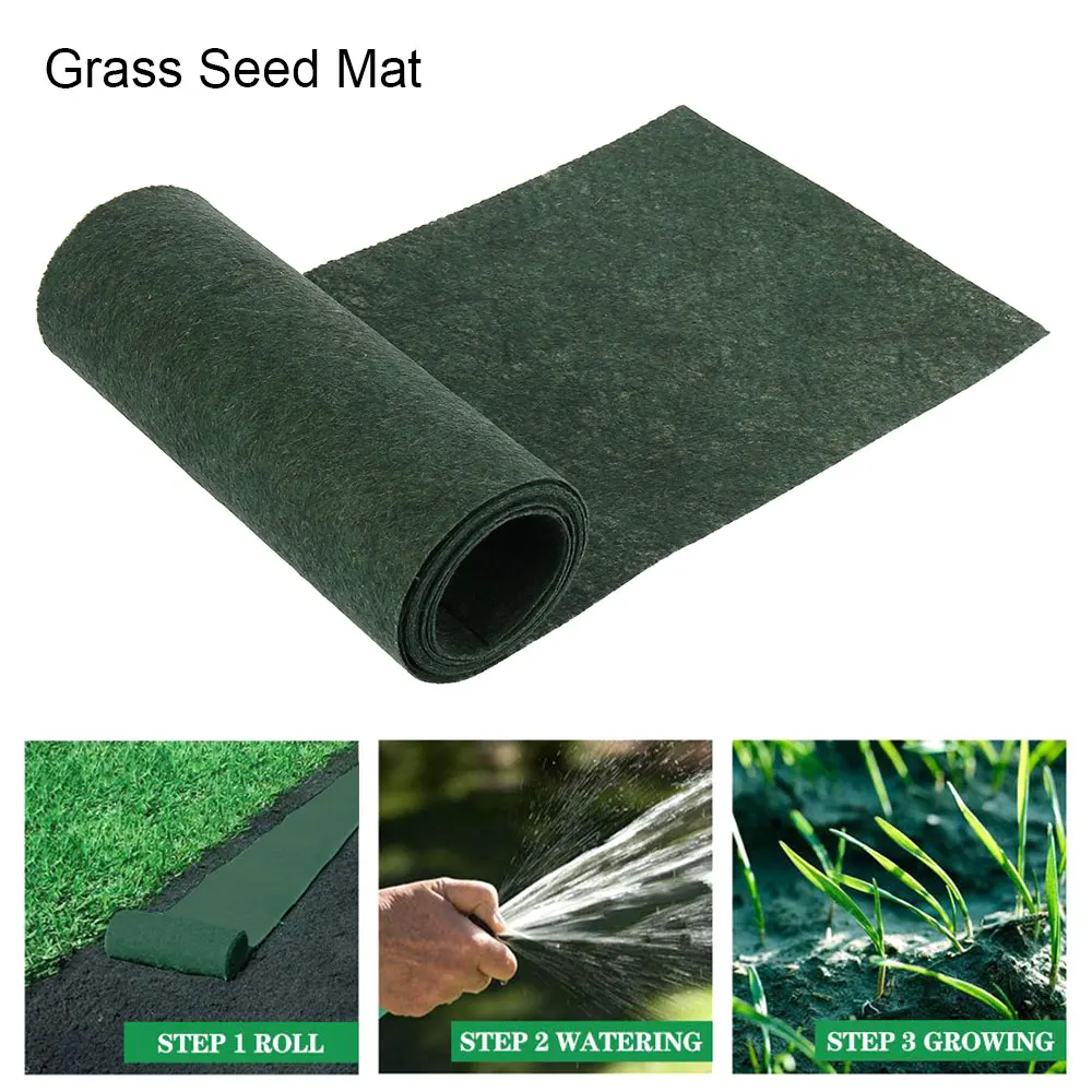 20x300cm Biodegradable Grass Seed Mat Lawn Planting Fertilizer All-in-one Grass Seed Fabric Fertilizer and Mulch Garden Supplies
20x300cm Biodegradable Grass Seed Mat Lawn Planting Fertilizer All-in-one Grass Seed Fabric Fertilizer and Mulch Garden Supplies