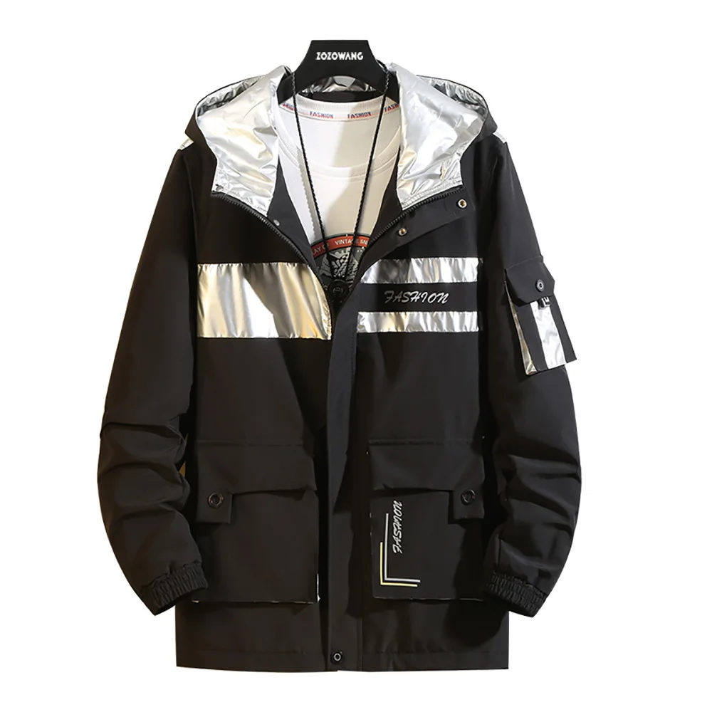 ZOZOWANG 2020 New Spring Hip Hop Jacket 3M Line Warm Coat Mens Hooded Windbreaker Casual thick Loose Jacket Coats Streetwear
ZOZOWANG 2020 New Spring Hip Hop Jacket 3M Line Warm Coat Mens Hooded Windbreaker Casual thick Loose Jacket Coats Streetwear