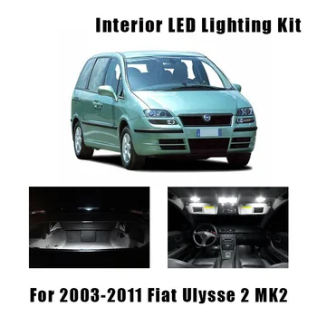 15pcs White Canbus LED Bulbs Interior Map Dome Reading Trunk Light Kit For 2003-2011 Fiat Ulysse 2 MK2 179 Car Accessories
15pcs White Canbus LED Bulbs Interior Map Dome Reading Trunk Light Kit For 2003-2011 Fiat Ulysse 2 MK2 179 Car Accessories