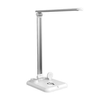 4-In-1 Multi-Function Desk Lamp with Wireless Charger for iPhone,IWatch, and All Mobile Phones That Support Qi Wireless,
4-In-1 Multi-Function Desk Lamp with Wireless Charger for iPhone,IWatch, and All Mobile Phones That Support Qi Wireless,