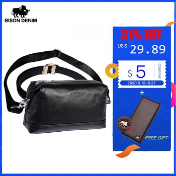 BISON DENIM Genuine Leather Men Bag Multifunctional Messenger Bag iPad Clutch Bag 3 Usage Casual Shoulder Bags N8207
BISON DENIM Genuine Leather Men Bag Multifunctional Messenger Bag iPad Clutch Bag 3 Usage Casual Shoulder Bags N8207