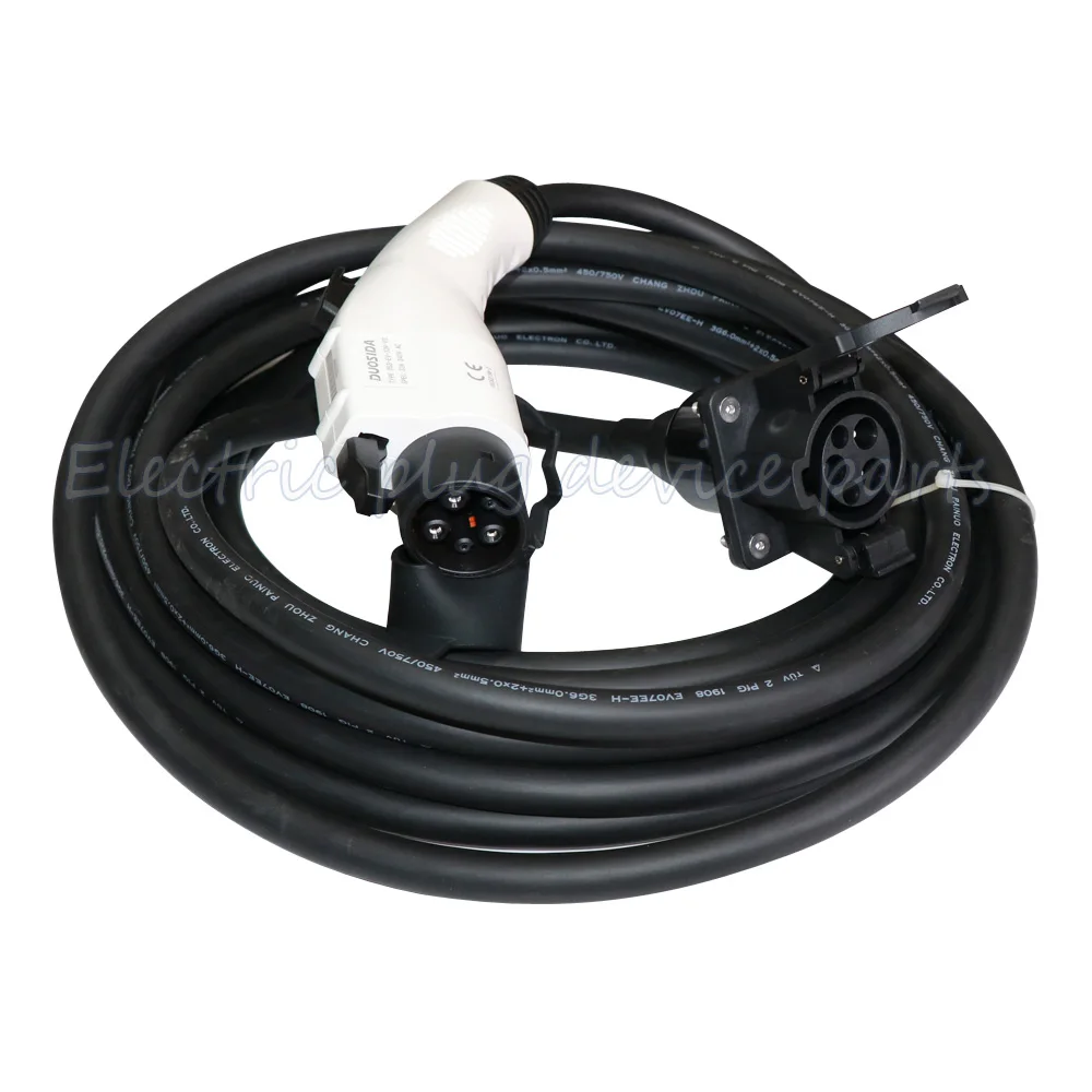 NEW Type 1 SAE J1772 EV Charger Charging Extension Cable for Electric Car 32A 5M Charging Station
NEW Type 1 SAE J1772 EV Charger Charging Extension Cable for Electric Car 32A 5M Charging Station