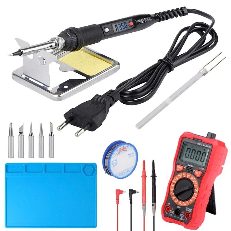QHTITEC Digital Multimeter AC DC Volt Ohm Tester Wire Tips For Multimetro LCD Display Ammeter With Universal Cable 908S-B-DM02-6
QHTITEC Digital Multimeter AC DC Volt Ohm Tester Wire Tips For Multimetro LCD Display Ammeter With Universal Cable 908S-B-DM02-6