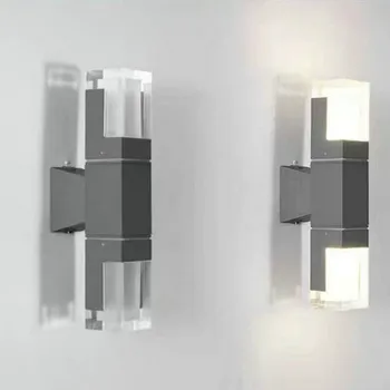 European style modern minimalist outdoor waterproof high brightness die-casting aluminum shell acrylic cover wall lamp WF1015
European style modern minimalist outdoor waterproof high brightness die-casting aluminum shell acrylic cover wall lamp WF1015