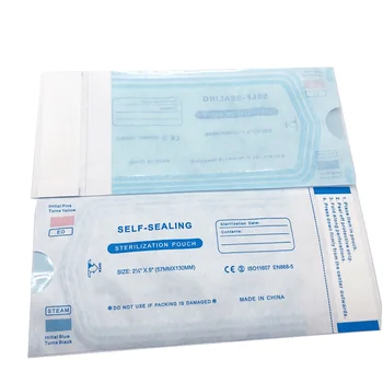 200pcs/Pack 57*130mm Dentista Self Sealing Sterilization Pouch Dentistry Medical Grade Paper+CPP/PET Film Odontologia Dental
200pcs/Pack 57*130mm Dentista Self Sealing Sterilization Pouch Dentistry Medical Grade Paper+CPP/PET Film Odontologia Dental