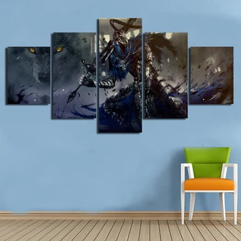 Home Decoration Hanging Painting 5 Pieces Dark Souls Warrior Poster Wall Art Frameworks Modular Canvas Printed Game Pictures
Home Decoration Hanging Painting 5 Pieces Dark Souls Warrior Poster Wall Art Frameworks Modular Canvas Printed Game Pictures