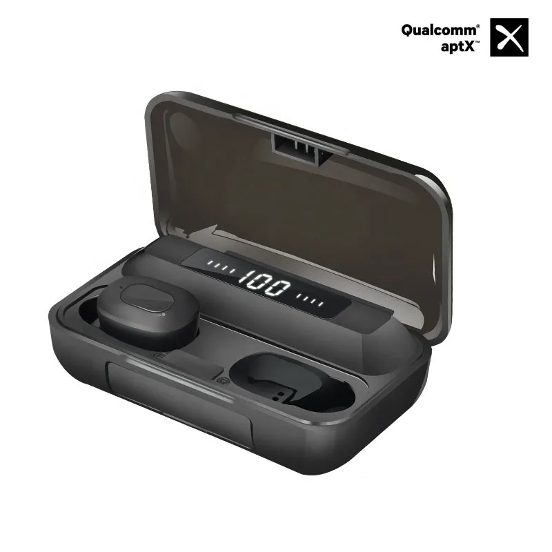 TWS True Wireless Bluetooth V5.0 HiFi Stereo Earbuds Headset Qualcomm QCC3020 Chip Sports In-ear Earphones w/ Charging Case
TWS True Wireless Bluetooth V5.0 HiFi Stereo Earbuds Headset Qualcomm QCC3020 Chip Sports In-ear Earphones w/ Charging Case