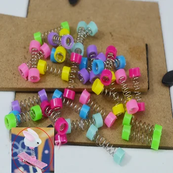 100PCS 6mm*2.2cm colorful plastic beads ends metal spring ornaments for attaching charms DIY children hair accessories
100PCS 6mm*2.2cm colorful plastic beads ends metal spring ornaments for attaching charms DIY children hair accessories