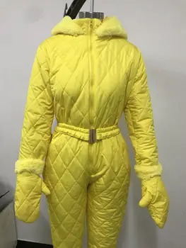 Women Winter Jumpsuit Zipper Ski Suit Warm Snowsuit Outdoor Sports Pants Ski Suit Waterproof Jumpsuit Large Size
Women Winter Jumpsuit Zipper Ski Suit Warm Snowsuit Outdoor Sports Pants Ski Suit Waterproof Jumpsuit Large Size