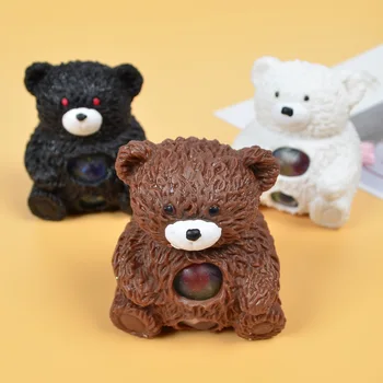 Strange New Trick Vent Toy TPR Model Vent Bear Squeezing Gadget for Fun Decompression Animal Colorful Beads Staphylococcus
Strange New Trick Vent Toy TPR Model Vent Bear Squeezing Gadget for Fun Decompression Animal Colorful Beads Staphylococcus