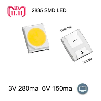 Factory Biggest Discount LED Backlight 1210 3528 2835 3V 1W 92l LM Cool white For LG Innotek LCD Backlight LED TV Application
Factory Biggest Discount LED Backlight 1210 3528 2835 3V 1W 92l LM Cool white For LG Innotek LCD Backlight LED TV Application