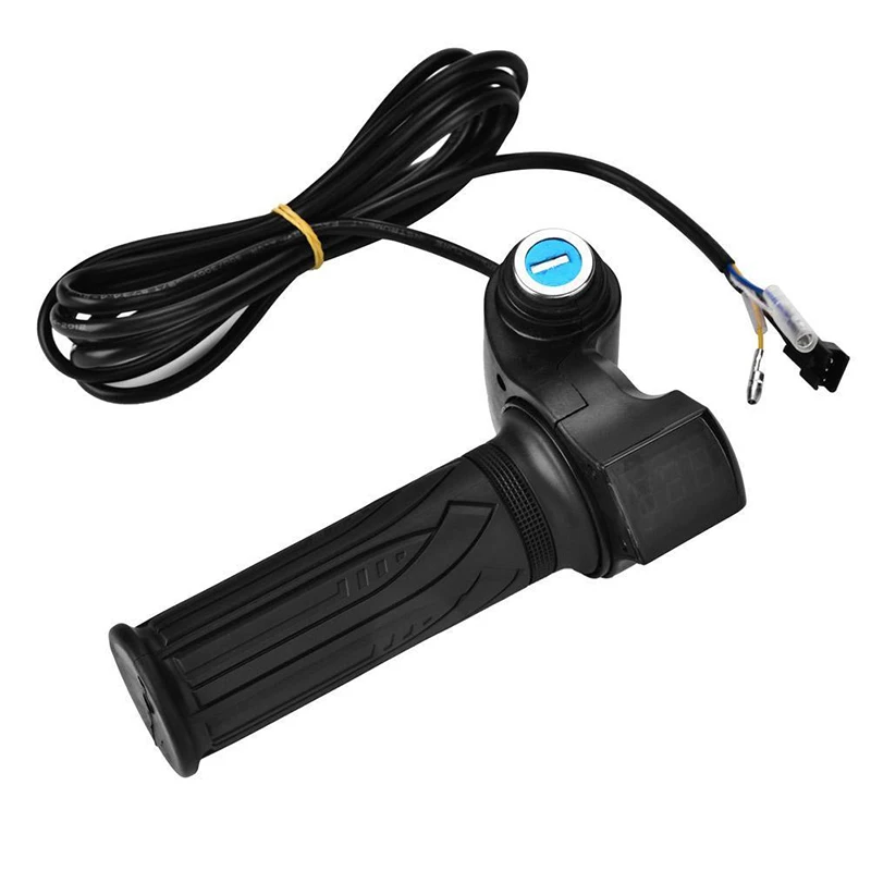Digital Handlebar Grips Meter Electric Bike Throttle Anti-skid Black Outdoor Scooters 24 36 48 60 72V
Digital Handlebar Grips Meter Electric Bike Throttle Anti-skid Black Outdoor Scooters 24 36 48 60 72V