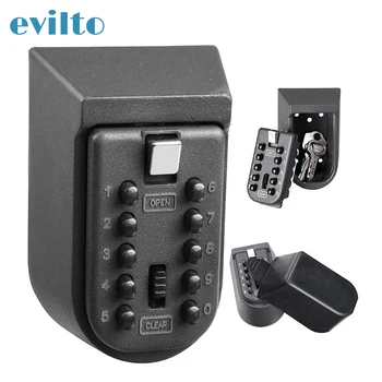 Outdoor Key Storage Box Aluminium Alloy Wall Mounted Password Security Lock Storage Boxes with Code Anti-theft Key Lock box
Outdoor Key Storage Box Aluminium Alloy Wall Mounted Password Security Lock Storage Boxes with Code Anti-theft Key Lock box