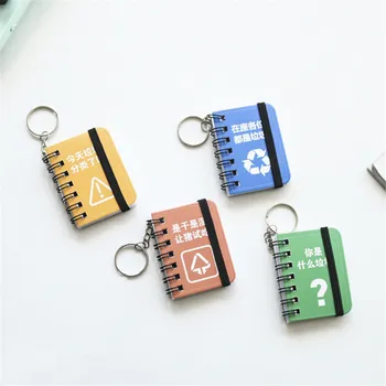 Mini Pocket Loop Coil Keychain Notebook Portable Note Pad Book Carry Writing Memo Words Stationery Paper Diary Notepad School
Mini Pocket Loop Coil Keychain Notebook Portable Note Pad Book Carry Writing Memo Words Stationery Paper Diary Notepad School