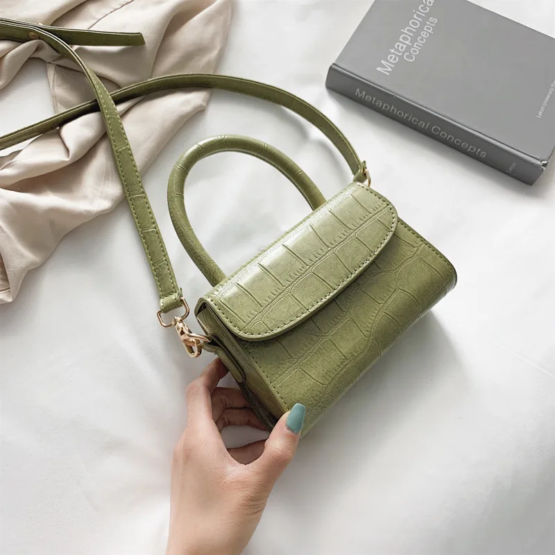 Textured Bag Women's 2019 New Style Fashion Versatile Crocodile Pattern Hand Square Sling Bag INS Western Style Crossbody Bag
Textured Bag Women's 2019 New Style Fashion Versatile Crocodile Pattern Hand Square Sling Bag INS Western Style Crossbody Bag
