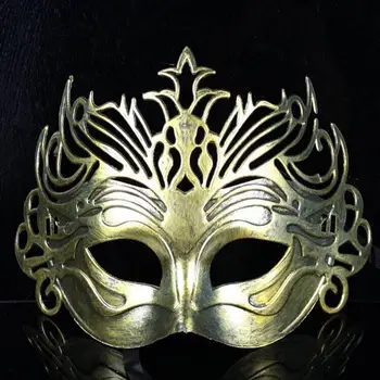 

Party Masks Venice Cut Carving Retro Rome Men'S Mask Masquerade Halloween Venetian Costumes Carnival Sawtooth Half Ball Masks