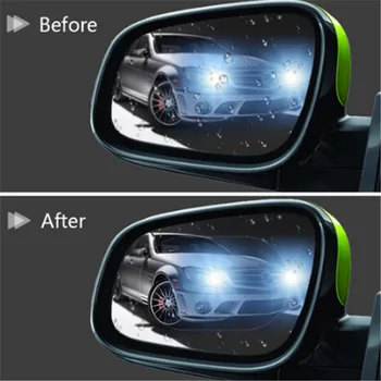 Car Rearview Mirror Anti-Fog Film 2 / Set Of Car Mirror Window Transparent Film Waterproof Car Anti-Fog Film
Car Rearview Mirror Anti-Fog Film 2 / Set Of Car Mirror Window Transparent Film Waterproof Car Anti-Fog Film