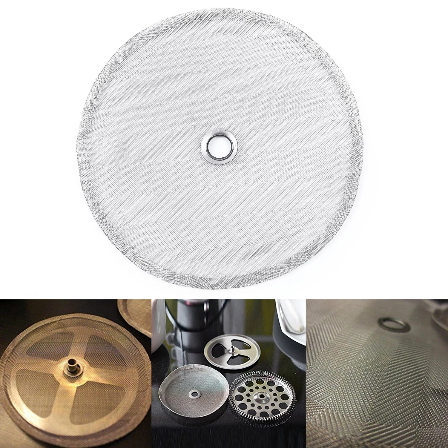 2019 New High Quality High-garde 4in French-Coffee Press Stainless Steel Filter Mesh For Coffee Maker
2019 New High Quality High-garde 4in French-Coffee Press Stainless Steel Filter Mesh For Coffee Maker