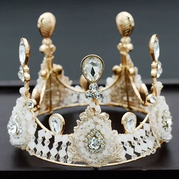 Glitter Crown Hairband Pearls Kids Headbands Shinning Crystal Alloy Crown Girls Headbands Prince Hair Accessories
Glitter Crown Hairband Pearls Kids Headbands Shinning Crystal Alloy Crown Girls Headbands Prince Hair Accessories