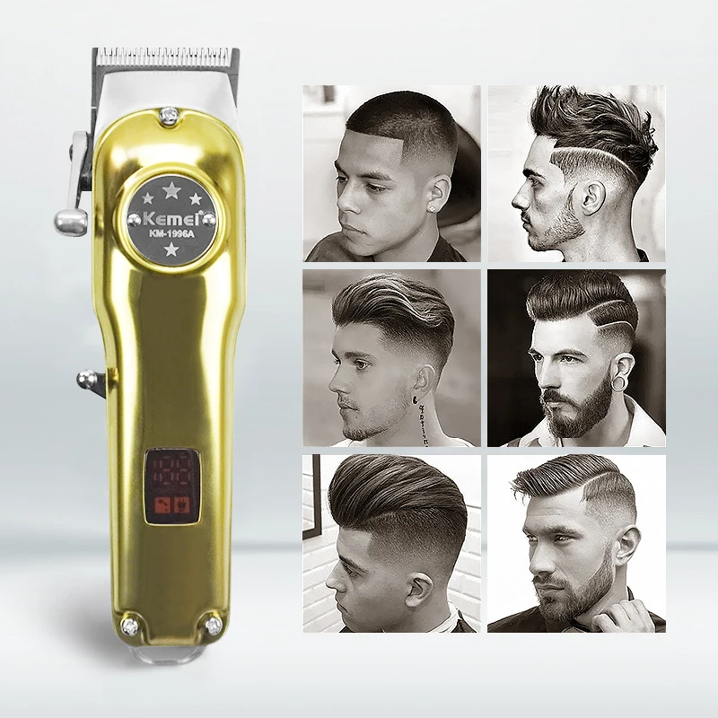 Electric Hair Clipper for Men Hair Cutter LED Screen USB Rechargeable Professional All Metal Hair Trimmer Hair Cutting Machine 
Electric Hair Clipper for Men Hair Cutter LED Screen USB Rechargeable Professional All Metal Hair Trimmer Hair Cutting Machine