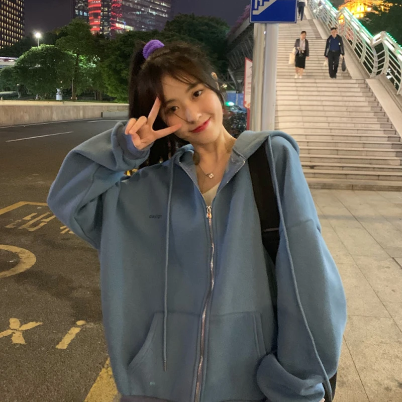 Oversized Zip Up Hoodie Oversize Hooded Sweatshirt For Women Zipper Sweetshirt Hoddies With Hood Sudaderas Vintage 2020
Oversized Zip Up Hoodie Oversize Hooded Sweatshirt For Women Zipper Sweetshirt Hoddies With Hood Sudaderas Vintage 2020