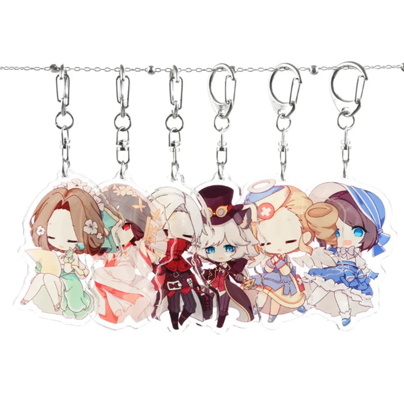Cartoon Identity V Acrylic Keychain Fifth Personality Naib Subedar Reznik Fashion Funny Pendant Keyring Jewelry
Cartoon Identity V Acrylic Keychain Fifth Personality Naib Subedar Reznik Fashion Funny Pendant Keyring Jewelry