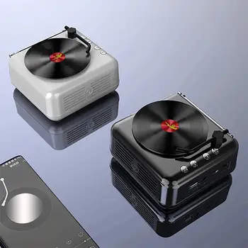Portable Wireless Bluetooth Speaker Nostalgic Stereo Loudspeaker Retro USB Charging Music Outdoor Home Record Player Gift
Portable Wireless Bluetooth Speaker Nostalgic Stereo Loudspeaker Retro USB Charging Music Outdoor Home Record Player Gift