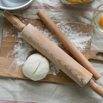 Pastry Wooden Rolling Pin Baking Dough Roller Kitchen Dumpling Cookie Rolling Pin Ramen Noodles Baking Cooking Tools New II50GMZ
Pastry Wooden Rolling Pin Baking Dough Roller Kitchen Dumpling Cookie Rolling Pin Ramen Noodles Baking Cooking Tools New II50GMZ