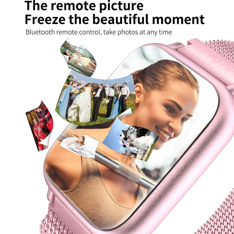 Women Smartwatch Full Screen Touch With Heart Rate Health Monitor Sport Fitness Activity Tracker Waterproof Smart Watch PK P68
Women Smartwatch Full Screen Touch With Heart Rate Health Monitor Sport Fitness Activity Tracker Waterproof Smart Watch PK P68