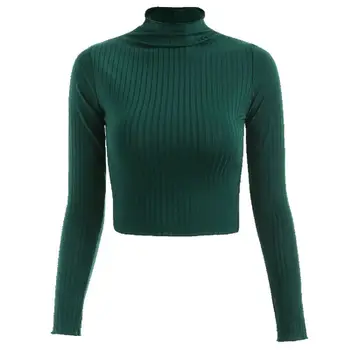 Women's Long Sleeve Turtleneck Glove Sweater Crop Top Sexy Women Pullover Autumn Winter Knitted Sweaters Party Streetwear
Women's Long Sleeve Turtleneck Glove Sweater Crop Top Sexy Women Pullover Autumn Winter Knitted Sweaters Party Streetwear