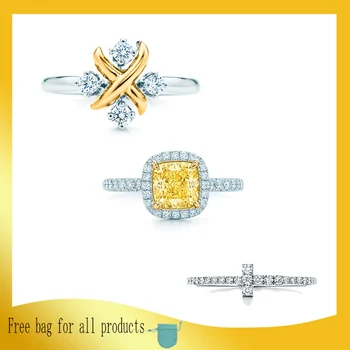 1: 1 Original Model Rings For Women Zircon Round Rings Ladies LOGO Jewelry Birthday Gift
1: 1 Original Model Rings For Women Zircon Round Rings Ladies LOGO Jewelry Birthday Gift